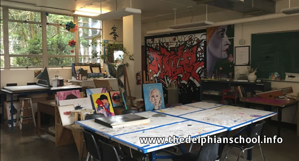 The Art Room at the Delphian School